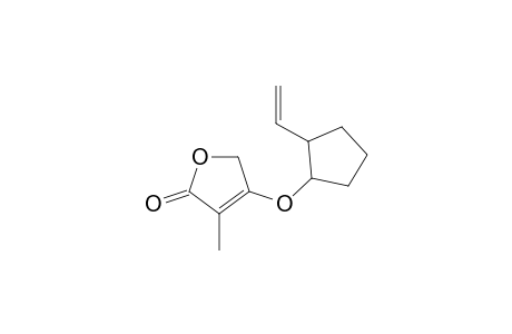 3-Methyl-4-(2-vinylcyclopentanyloxy)furan-2(5H)-one