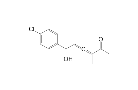 6-Hydroxy-3-methyl-6-(p-chlorophenyl)-hexa-3,4-dien-2-one