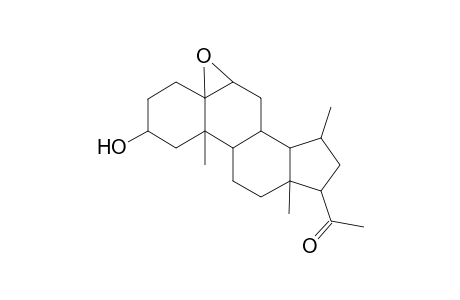 ethanone, 1-[(4aR,5aS,9aS,11bR)-hexadecahydro-2-hydroxy-7,9a,11b-trimethylcyclopenta[1,2]phenanthro[8a,9-b]oxiren-9-yl]-