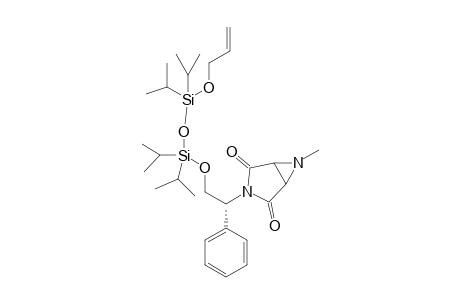 3-[(R)-2-(Allyloxy-diisopropyl-silanyloxy-diisopropyl-silanyloxy)-1-phenyl-ethyl]-6-methyl-3,6-diaza-bicyclo[3.1.0]hexane-2,4-dione