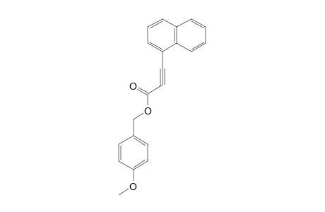 2-Propynoic acid, 3-(1-naphthalenyl)-, (4-methoxyphenyl)methyl ester