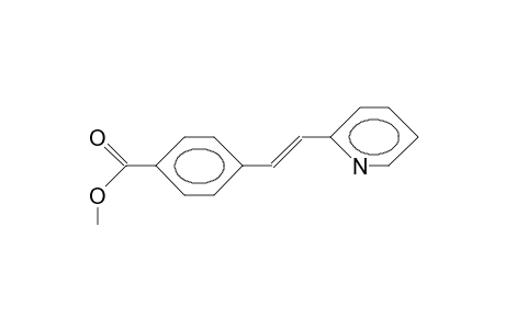 2-(4-Methoxycarbonyl-styryl)-pyridine