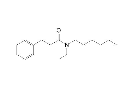 Propanamide, 3-phenyl-N-ethyl-N-hexyl-