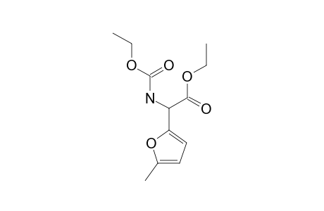 ETHOXYCARBONYLAMINO-(5-METHYL-FURAN-2-YL)-ACETIC-ACID-ETHYLESTER