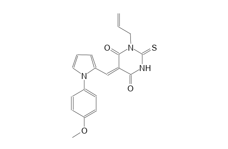 (5Z)-1-allyl-5-{[1-(4-methoxyphenyl)-1H-pyrrol-2-yl]methylene}-2-thioxodihydro-4,6(1H,5H)-pyrimidinedione