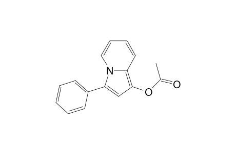 (3-phenylindolizin-1-yl) acetate