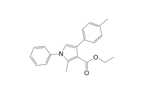 Ethyl 2-methyl-1-phenyl-4-p-tolyl-1H-pyrrole-3-carboxy late