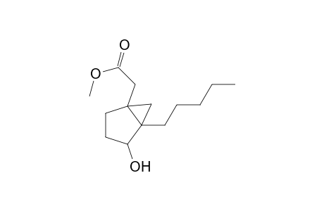 Methyl (1RS,4RS,5SR)-4-Hydroxy-5-pentylbicyclo[3.1.0]hexane-1-acetate