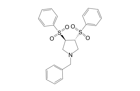 1-N-Benzyl-3(R),4(R)-bis(phenylsulfonyl)pyrrolidine
