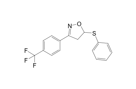 5-(Phenylthio)-3-[4-(trifluoromethyl)phenyl]-2-isoxazoline