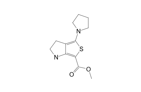 METHYL-2,3-DIHYDRO-4-PYRROLIDINO-1H-THIENO-[3,4-B]-PYRROLE-6-CARBOXYLATE