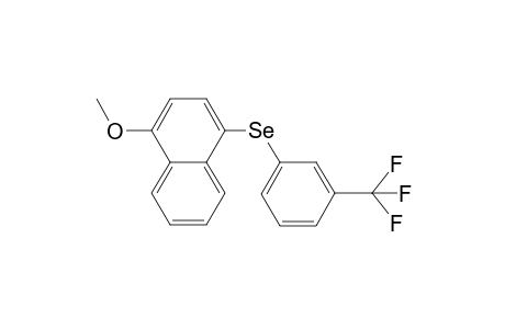 (3-(trifluoromethyl)phenyl)(1-methoxynaphthalen-4-yl)selane