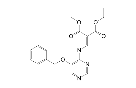 DIETHYL-N-(4-(5-BENZYLOXY-PYRIMIDINYL))-AMINOMETHYLENEMALONATE