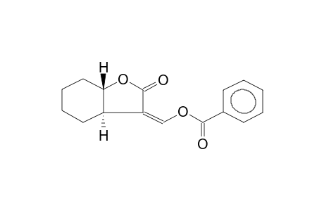 (Z)-3-(BENZOYLOXYMETHYLENE)-TRANS-HEXAHYDRO-2(3H)-BENZOFURANONE