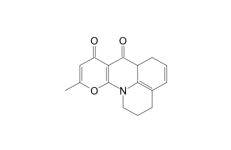 2,3-Dihydro-10-methyl-1H,7H,8H-benzo[ij]pyrano[3,2-c]]quinolizine-7,8-dione