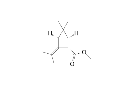 (1R,2S,4R)-3-isopropylidene-5,5-dimethyl-bicyclo[2.1.0]pentane-2-carboxylic acid methyl ester