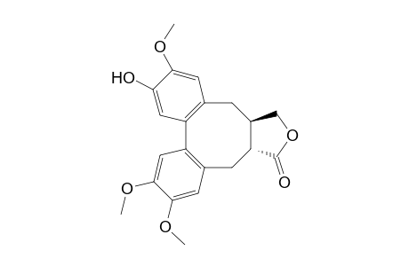 trans-2-Hydroxy-6-(hydroxymethyl)-3,10,11-trimethoxydibenzo[1a,4a:8a,12a]cyclooctadiene-7-carboxylic acid lactone