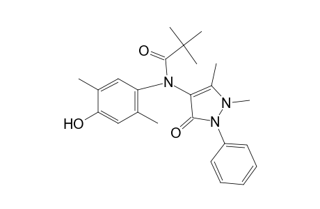 Propanamide, N-(2,3-dihydro-1,5-dimethyl-3-oxo-2-phenyl-1H-pyrazol-4-yl)-N-(4-hydroxy-2,5-dimethylphenyl)-2,2-dimethyl-