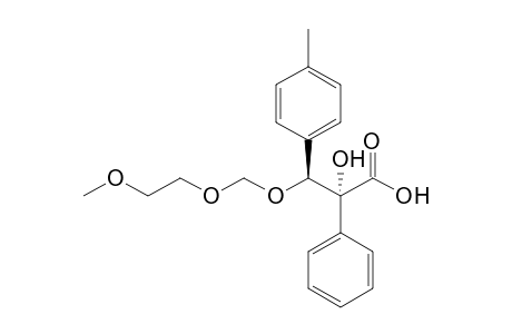 (2R,3S)-2-Phenyl-2-hydroxy-3-(4-methylphenyl)-3-(2-methoxyethoxymethyoxy)propanoic acid