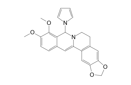 8-(PYRROL-1-YL)-7,8-DIHYDROBERBERINE