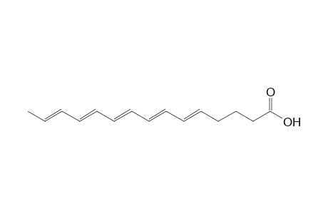 all (E)-5,7,9,11,13-Pentadecapentaenoic acid