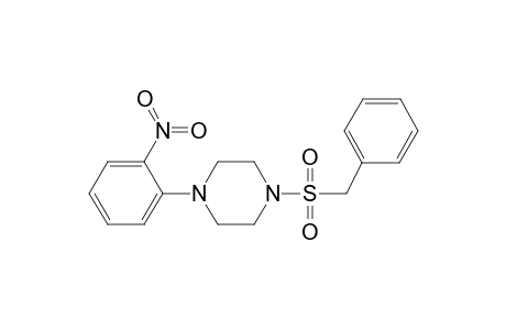 1-(2-Nitro-phenyl)-4-phenylmethanesulfonyl-piperazine