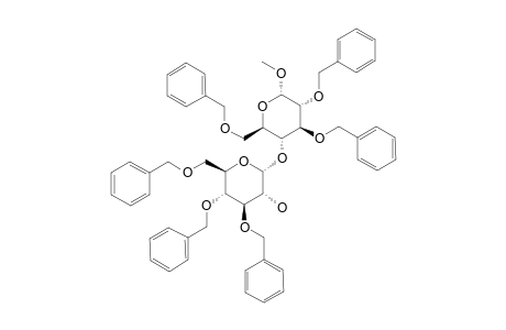 METHYL-3,4,6-TRI-O-BENZYL-ALPHA-D-GLUCOPYRANOSYL-(1->4)-2,3,6-TRI-O-BENZYL-ALPHA-D-GLUCOPYRANOSIDE