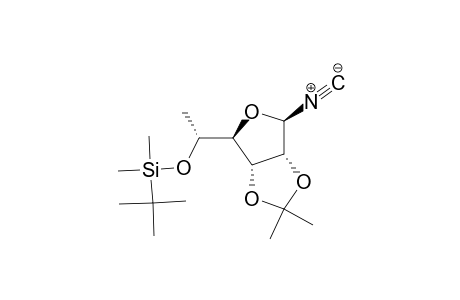 [(1R)-1-[(3aR,4R,6S,6aR)-4-isocyano-2,2-dimethyl-3a,4,6,6a-tetrahydrofuro[3,4-d][1,3]dioxol-6-yl]ethoxy]-tert-butyl-dimethyl-silane