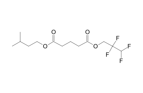 Glutaric acid, 2,2,3,3-tetrafluoropropyl 3-methylbutyl ester