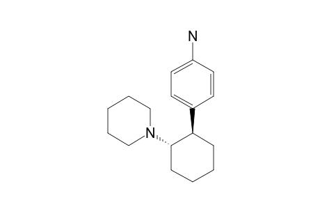 4-(2-TRANS-2-PIPERIDINOCYCLOHEXYL)-ANILINE