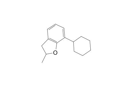 Benzofuran, 7-cyclohexyl-2,3-dihydro-2-methyl-
