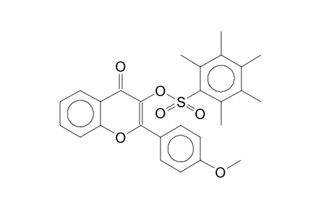 2-(4-methoxyphenyl)-3-pentamethylphenylsulphonyloxy-4H-chromen-4-one