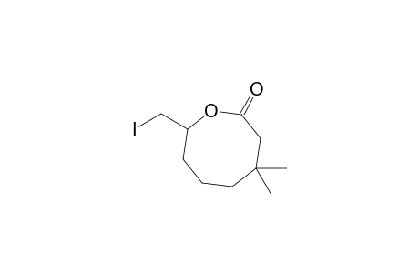 4,4-Dimethyl-8-iodomethyl-1-oxacyclooctan-2-one