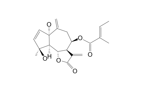 SUBCORDATOLIDE A,8-DESACYL-8-TIGLOYL