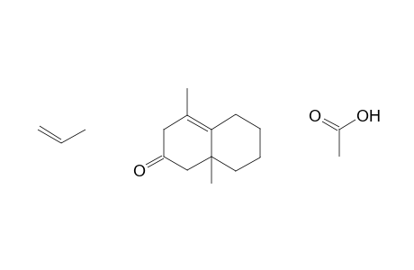 Acetic acid, 7-isopropenyl-1,4a-dimethyl-3-oxo-2,3,4,4a,5,6,7,8-octahydronaphthalen-2-yl ester
