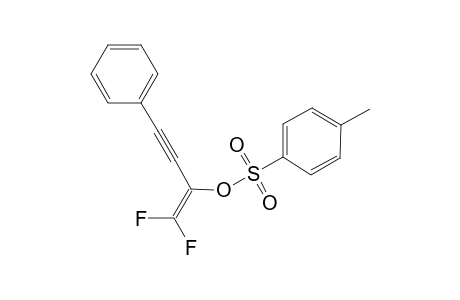 1,1-Difluoro-4-phenylbut-1-en-3-yn-2-yl p-toluenesulfonate