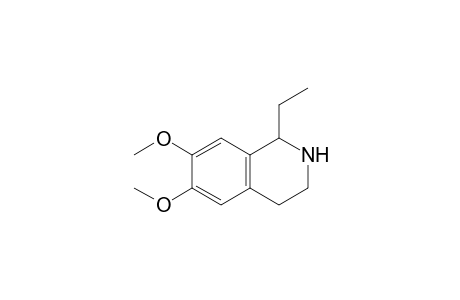 1-Ethyl-6,7-dimethoxy-1,2,3,4-tetrahydroisoquinoline