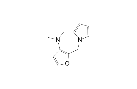 4,5-DIHYDRO-4-METHYLFURO-[3,2-E]-PYRROLO-[1,2-A]-[1,4]-DIAZEPINE