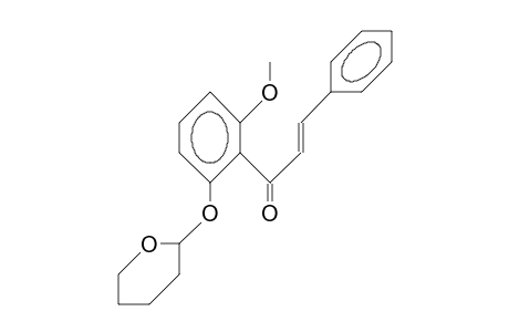 2'-Methoxy-6'-(tetrahydro-pyran-2-yl-oxy)-chalcone