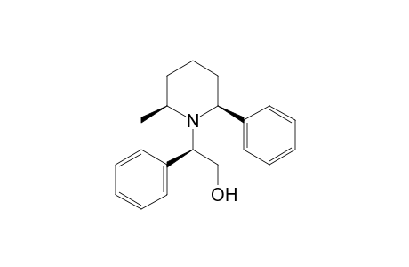 (2S,6S,1'R)-N-(2-Hydroxy-1-phenylethyl)-2-methyl-6-phenylpiperidine