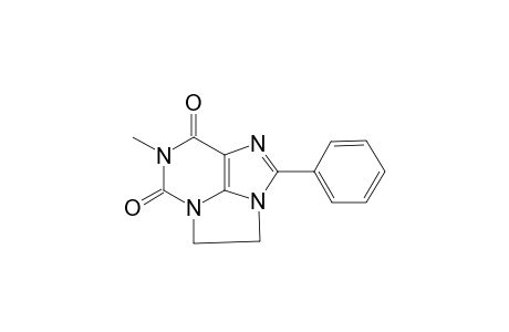 4-Phenyl-7-methyl-1,2-dihydro-7H-imidazo[1,2,3-cd]purine-6,8-dione