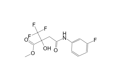 methyl 4-(3-fluoroanilino)-2-hydroxy-4-oxo-2-(trifluoromethyl)butanoate