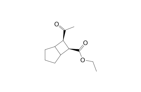 (6R,7S)-6-Acetyl-7-carboethoxybicyclo[3.2.0]heptane