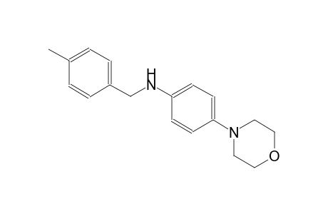 N-(4-methylbenzyl)-4-(4-morpholinyl)aniline