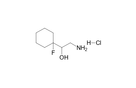 2-(1'-Fluorocyclohexyl)-2-hydroxyethylamine - Hydrochloride