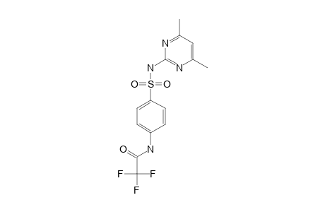 Sulfamethazine, N-trifluoroacetyl-