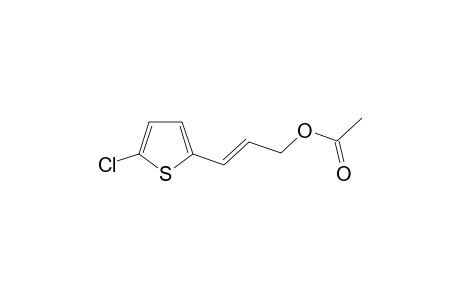 (E)-3-(5-chlorothiophen-2-yl)allyl acetate