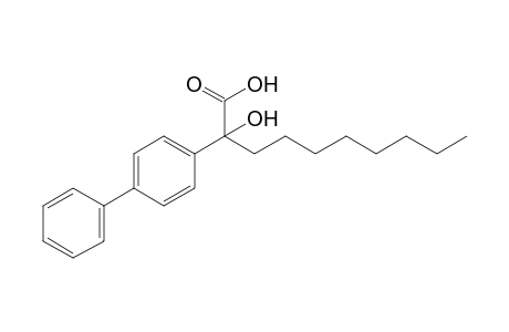 alpha-octyl-p-phenylmandelic acid