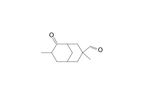 Bicyclo[3.3.1]nonane-3-carboxaldehyde, 3,7-dimethyl-6-oxo-