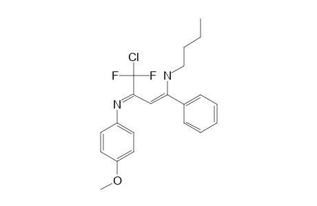 N(1)-BUTYL-(Z)-4-CHLORO-4,4-DIFLUORO-3-(4-METHOXYPHENYLIMINO)-1-PHENYL-1-BUTEN-1-AMINE